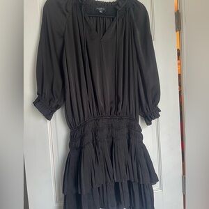 Current air pleated skirt mini dress
